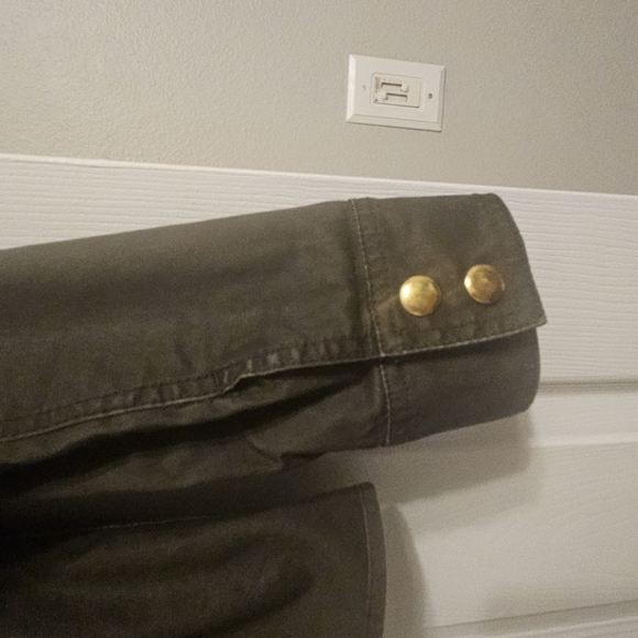 J. Crew Green Utility Jacket with Structured Silhouette - Picture 4 of 6